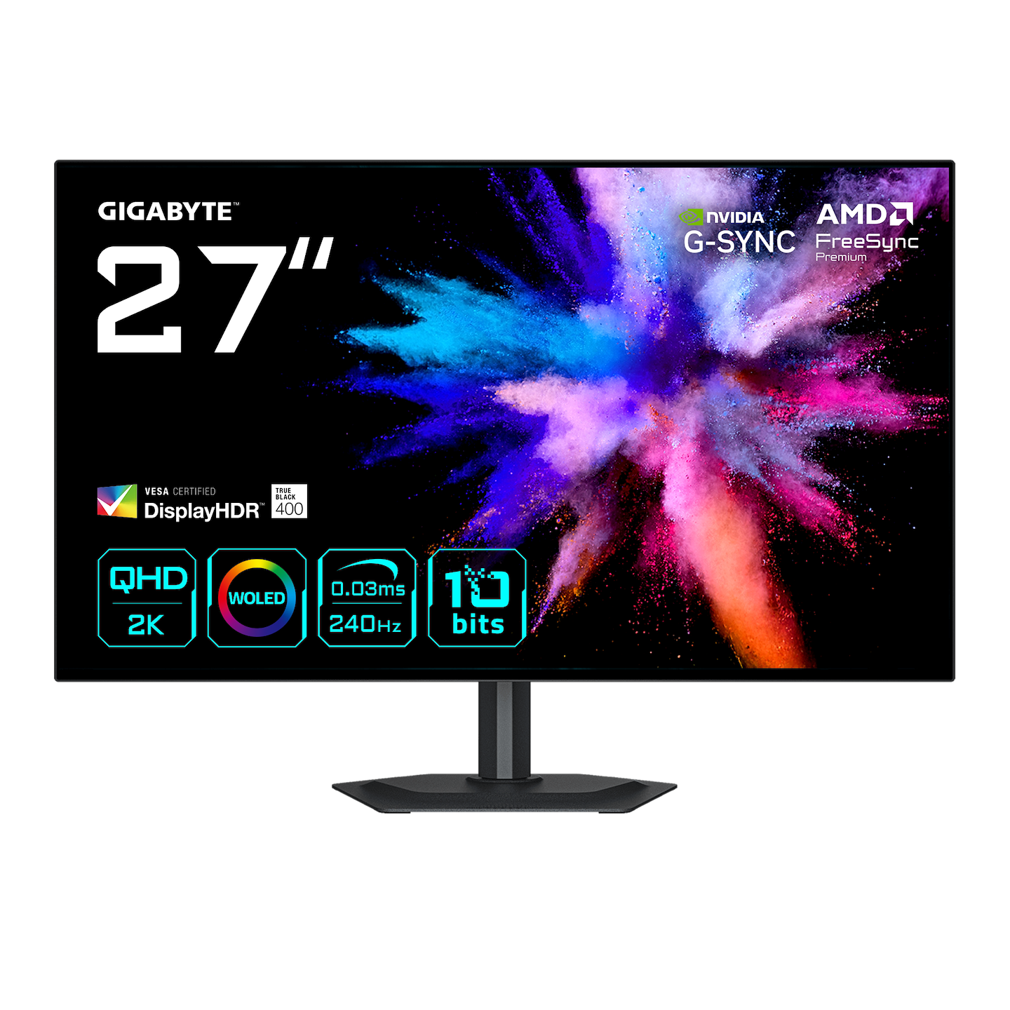 Монитор игровой Gigabyte GO27Q24G WOLED Gaming Monitor